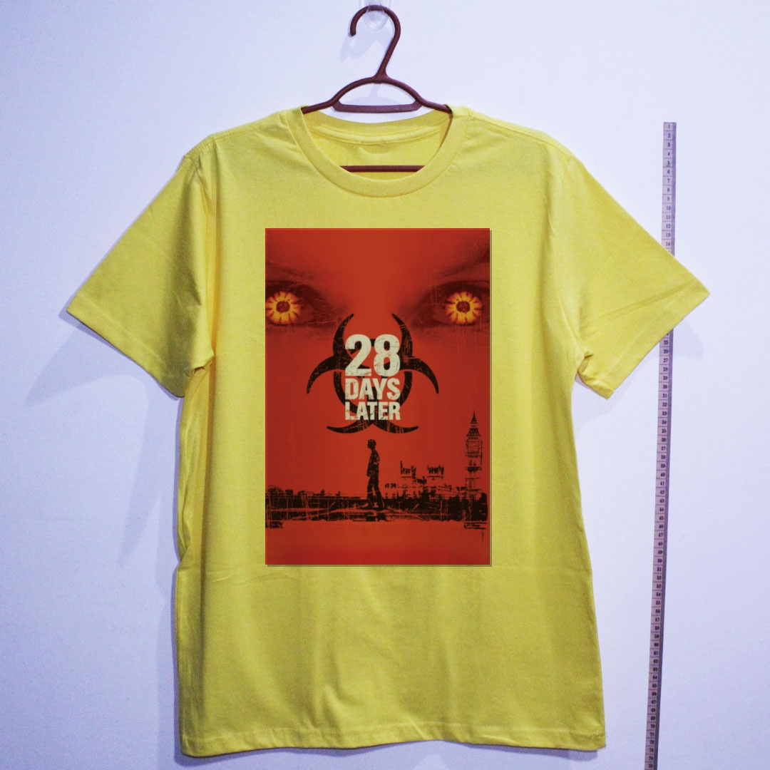 Camiseta_algodao_amarelo_camarada_do_alem_-_28_Days_Later_Exterminio | 28 Days Later (Exterminio)
