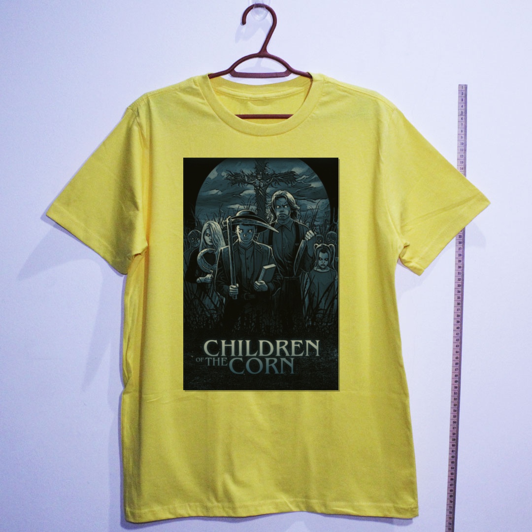 Camiseta_algodao_amarelo_camarada_do_alem_-_Children_of_the_Corn_Colheita_maldita | Children of the Corn (Colheita maldita)