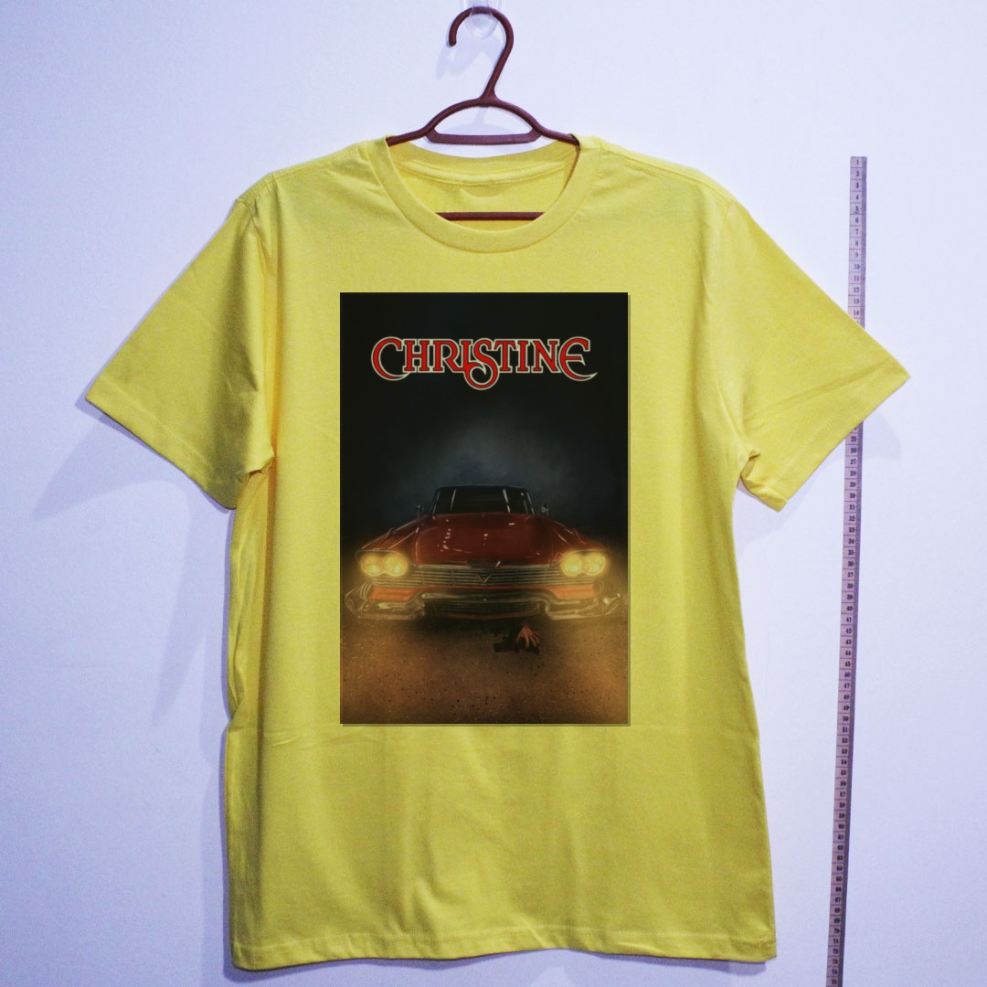 Camiseta_algodao_amarelo_camarada_do_alem_-_Christine_Christine_-_o_carro_assassino | Christine (Christine - o carro assassino)