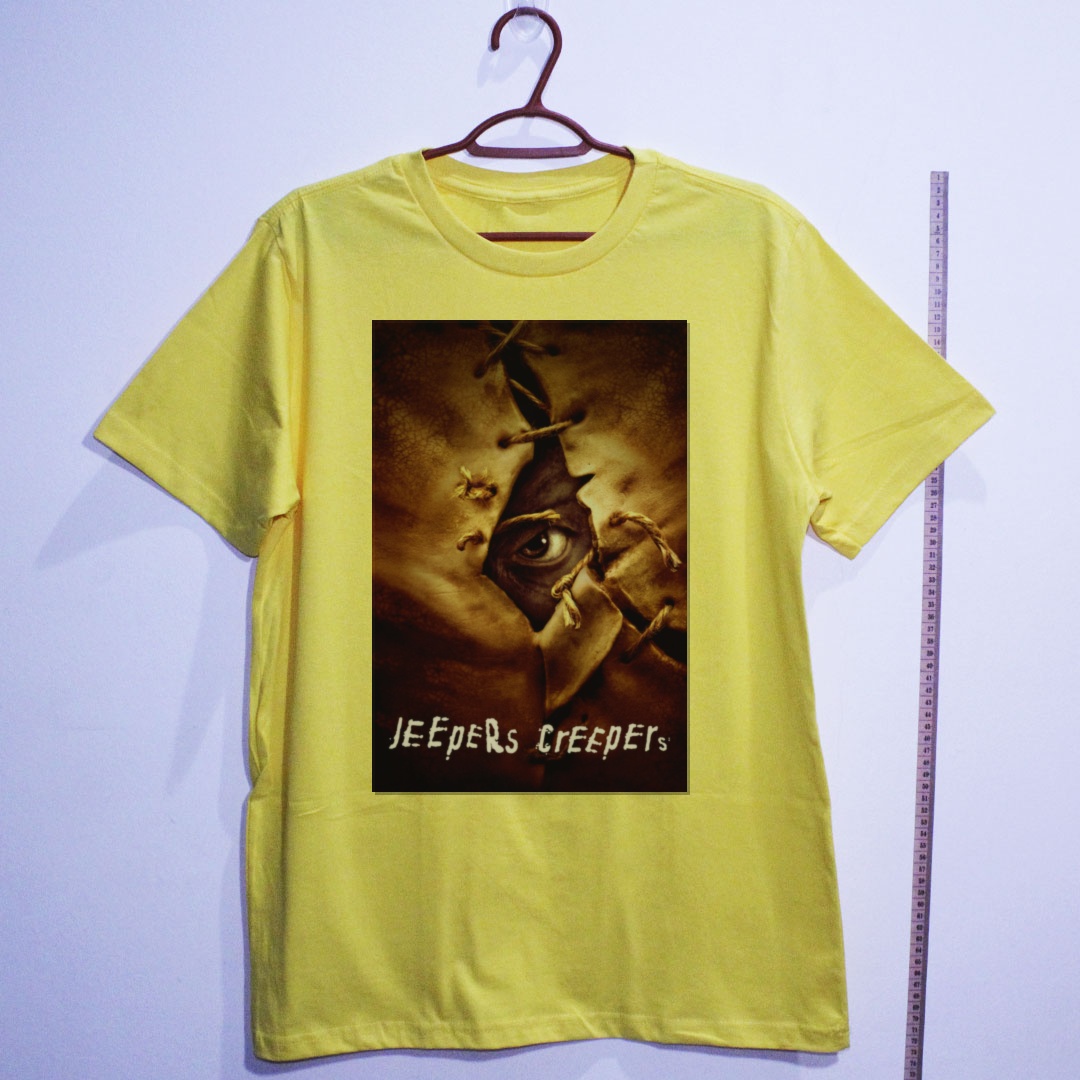Camiseta_algodao_amarelo_camarada_do_alem_-_Jeepers_Creepers_Olhos_famintos | Jeepers Creepers (Olhos famintos)