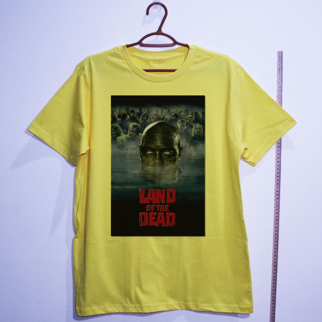 Camiseta_algodao_amarelo_camarada_do_alem_-_Land_of_the_Dead_Terra_dos_mortos | Land of the Dead (Terra dos mortos)