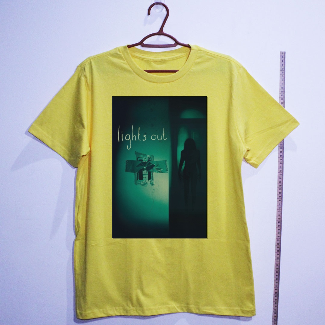 Camiseta_algodao_amarelo_camarada_do_alem_-_Lights_Out_Quando_as_luzes_se_apagam | Lights Out (Quando as luzes se apagam)