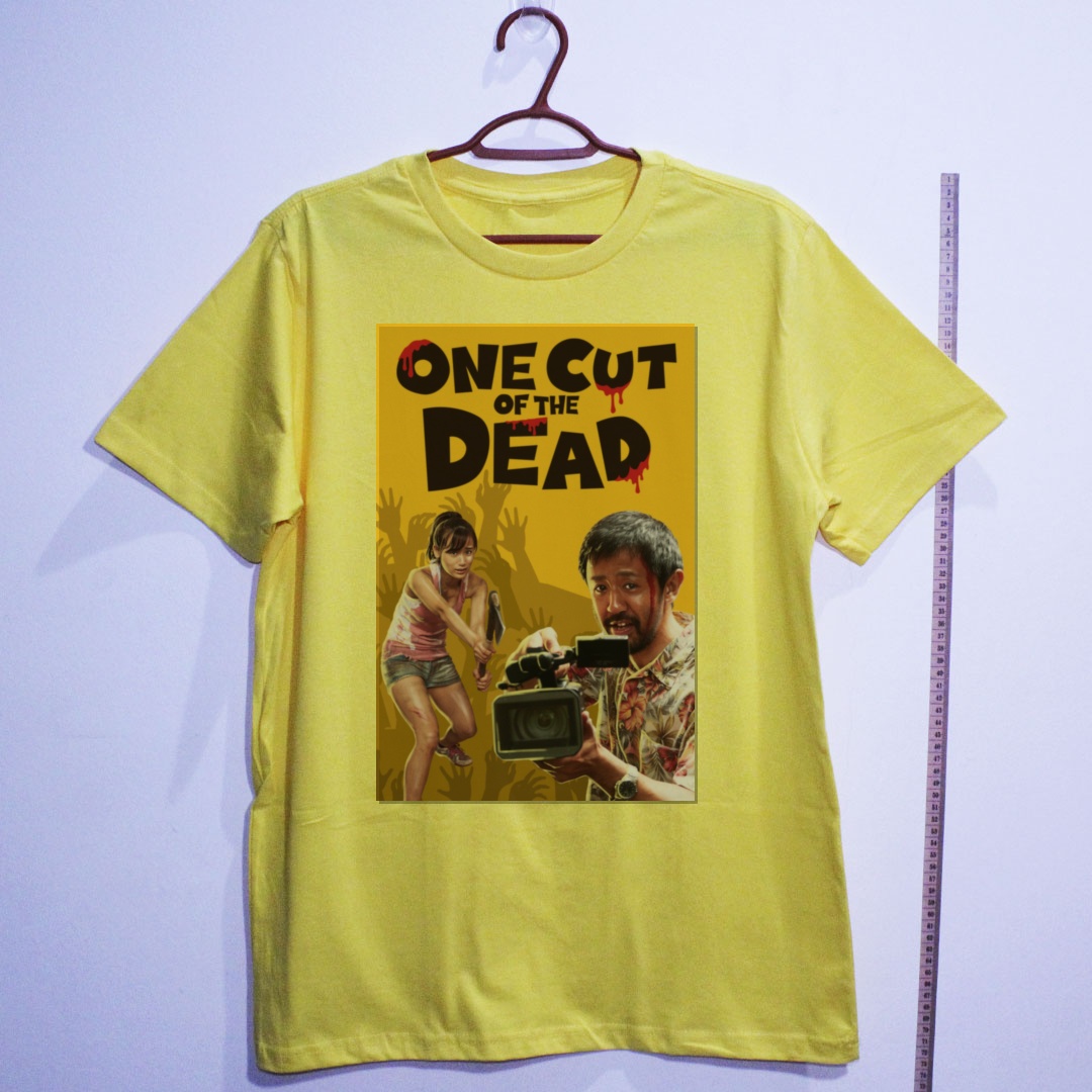 Camiseta_algodao_amarelo_camarada_do_alem_-_One_Cut_of_the_Dead | One Cut of the Dead
