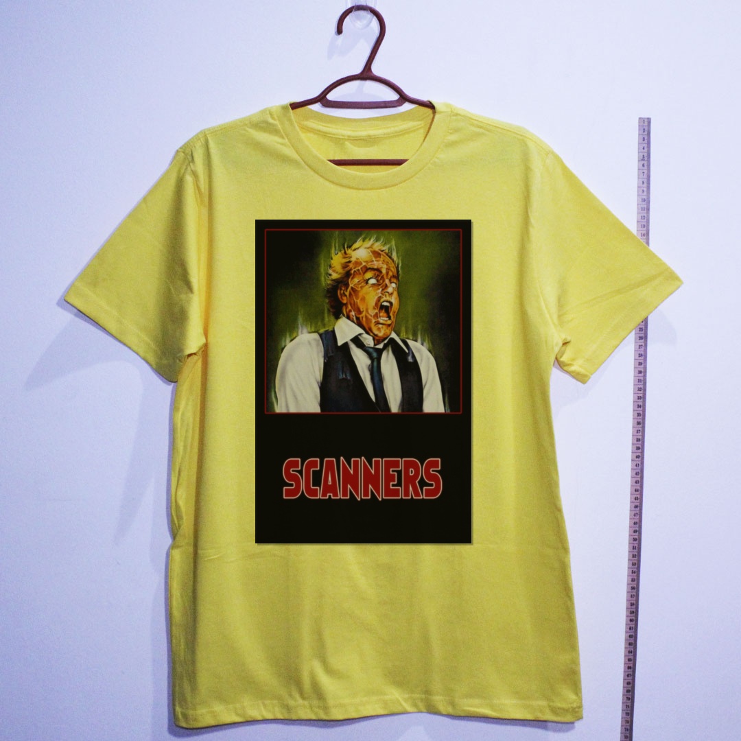 Camiseta_algodao_amarelo_camarada_do_alem_-_Scanners_Scanners_-_sua_mente_pode_destruir | Scanners (Scanners - sua mente pode destruir)