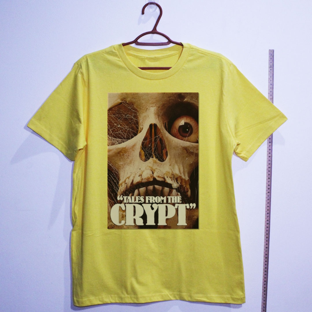 Camiseta_algodao_amarelo_camarada_do_alem_-_Tales_from_the_Crypt_Contos_da_cripta | Tales from the Crypt (Contos da cripta)