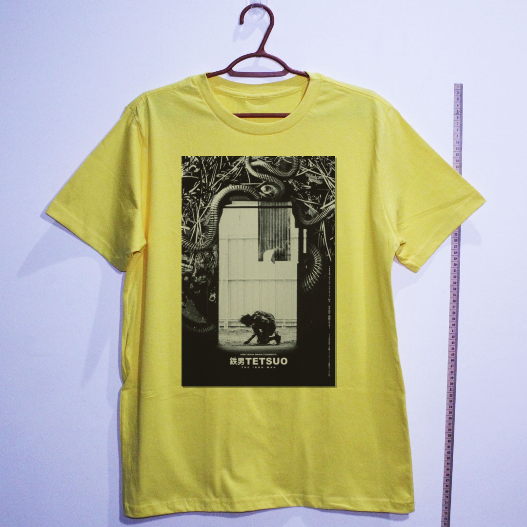 Camiseta_algodao_amarelo_camarada_do_alem_-_Tetsuo_The_Iron_Man_Tetsuo_the_iron_man | Tetsuo The Iron Man (Tetsuo: the iron man)