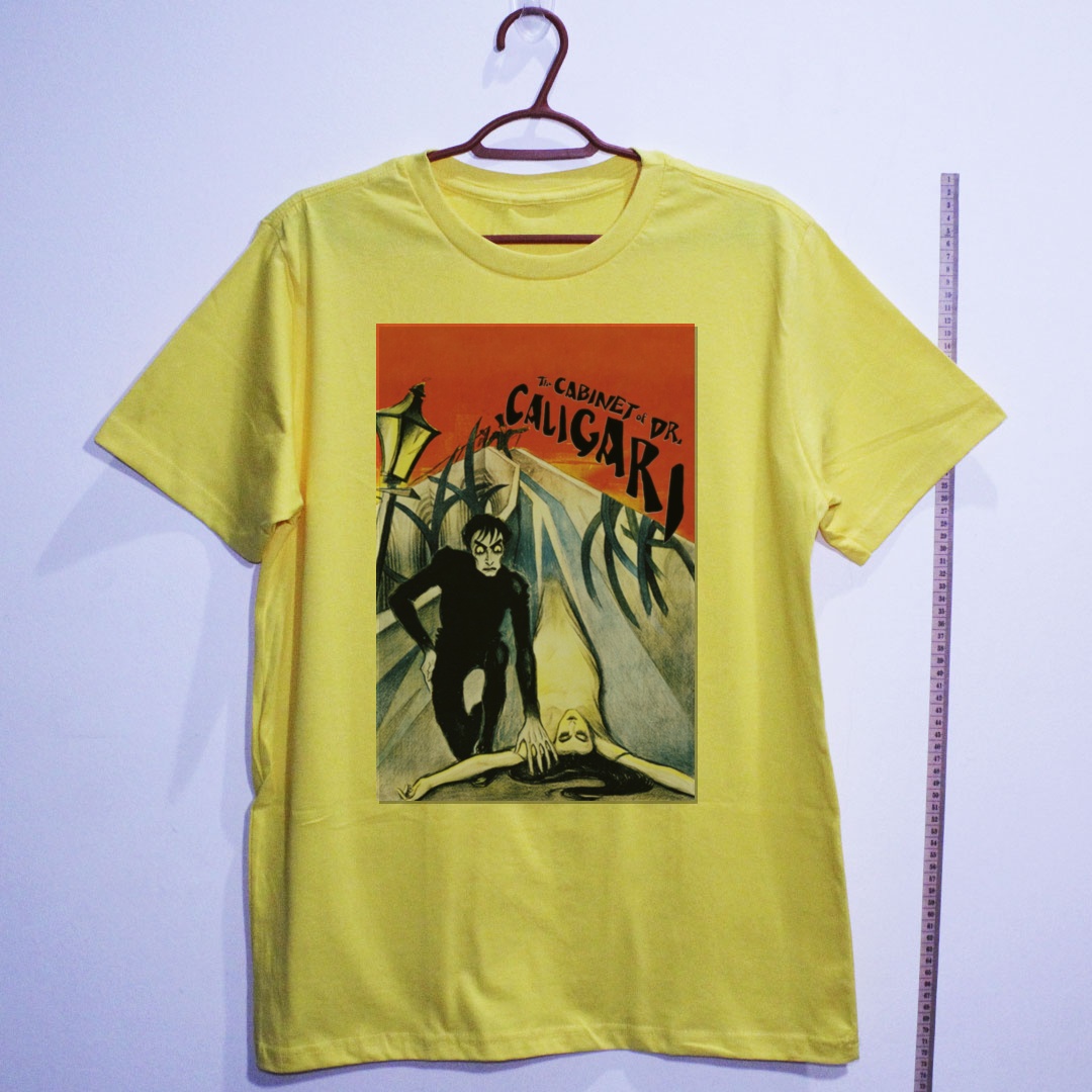 Camiseta_algodao_amarelo_camarada_do_alem_-_The_Cabinet_of_Dr_Caligari_O_gabinete_do_Dr_Caligari | The Cabinet of Dr. Caligari (O gabinete do Dr. Caligari)
