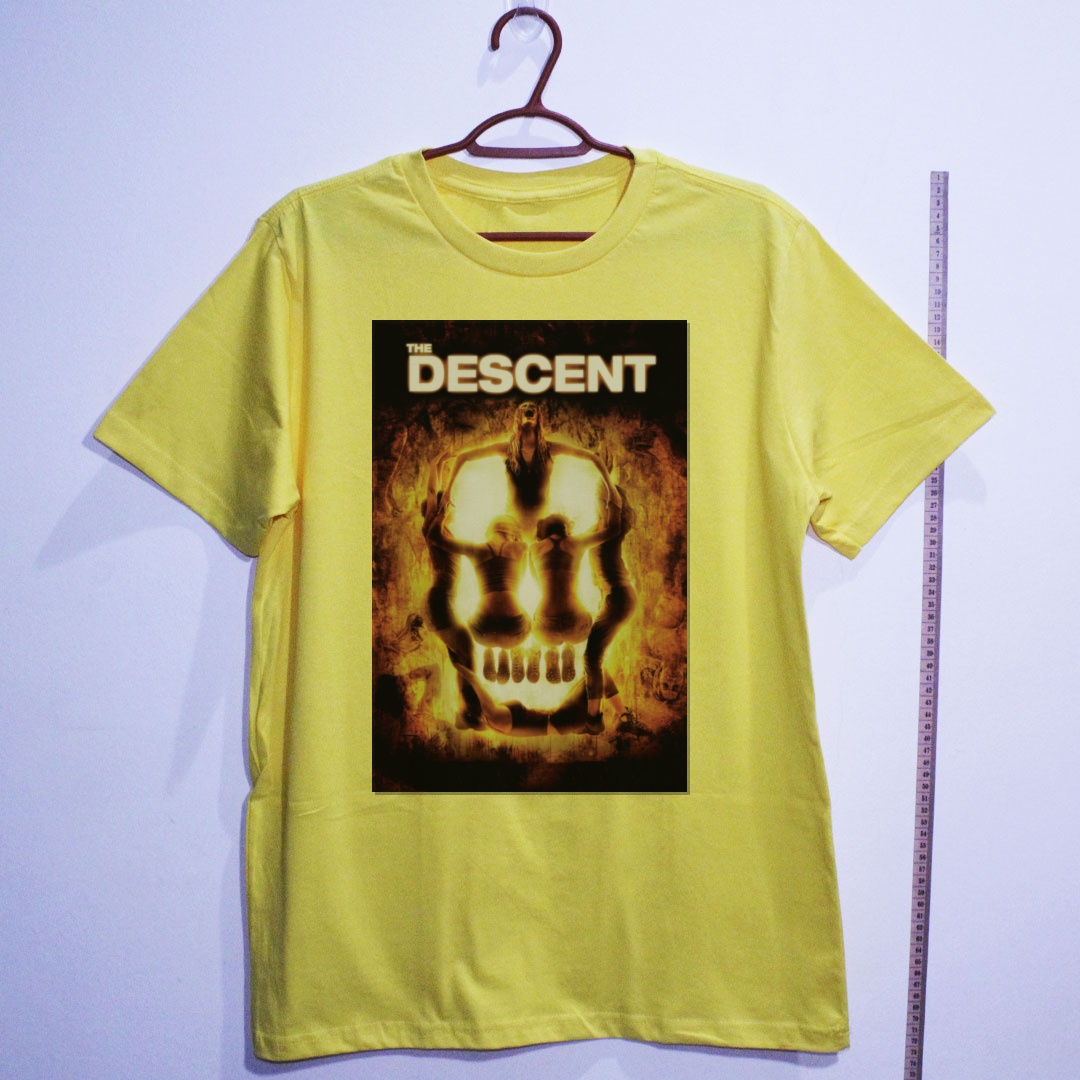 Camiseta_algodao_amarelo_camarada_do_alem_-_The_Descent_A_caverna | The Descent (A caverna)