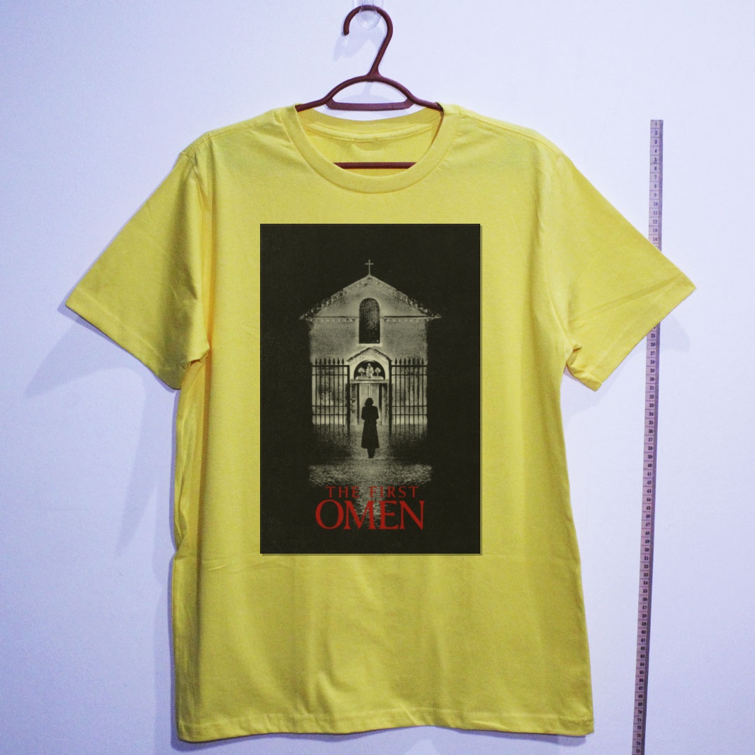 Camiseta_algodao_amarelo_camarada_do_alem_-_The_First_Omen_A_primeira_profecia | The First Omen (A primeira profecia)