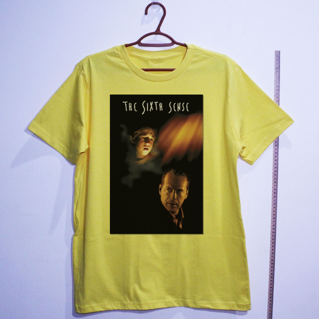 Camiseta_algodao_amarelo_camarada_do_alem_-_The_Sixth_Sense_O_sexto_sentido | The Sixth Sense (O sexto sentido)