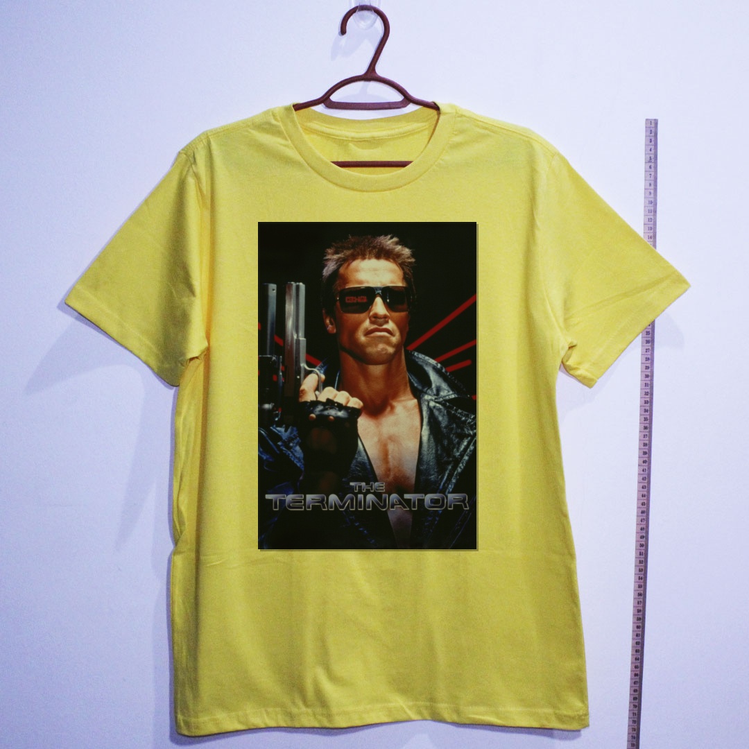 Camiseta_algodao_amarelo_camarada_do_alem_-_The_Terminator_O_exterminador_do_futuro | The Terminator (O exterminador do futuro)