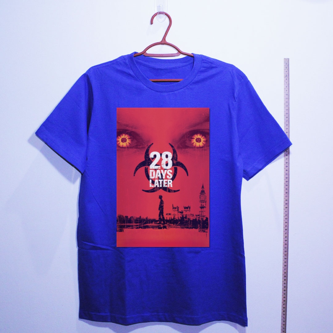 Camiseta_algodao_azul_camarada_do_alem_-_28_Days_Later_Exterminio | 28 Days Later (Exterminio)