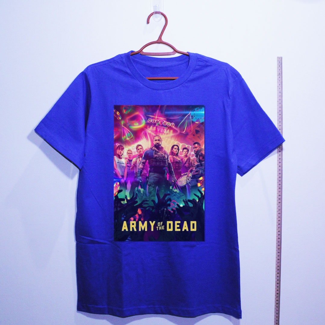 Camiseta_algodao_azul_camarada_do_alem_-_Army_of_the_Dead_Army_of_the_dead_-_invasao_em_Las_Vegas | Army of the Dead (Army of the dead - invasao em Las Vegas)
