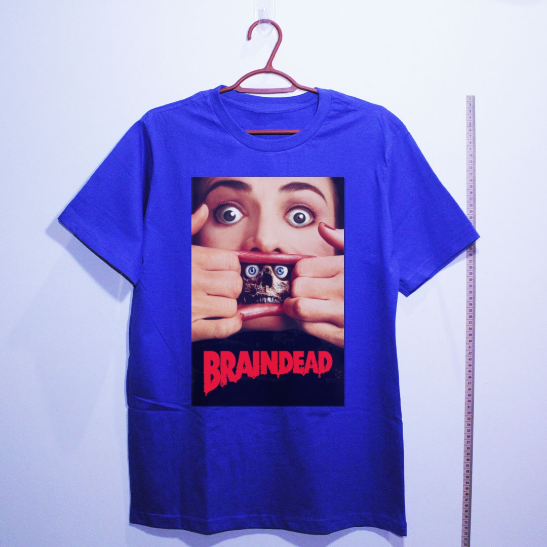 Camiseta_algodao_azul_camarada_do_alem_-_Braindead_Fome_animal | Braindead (Fome animal)