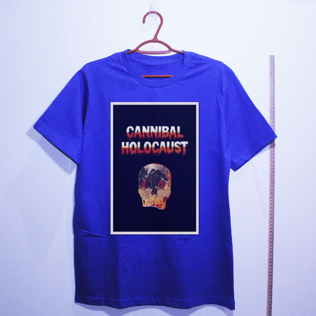 Camiseta_algodao_azul_camarada_do_alem_-_Cannibal_Holocaust_Holocausto_canibal | Cannibal Holocaust (Holocausto canibal)