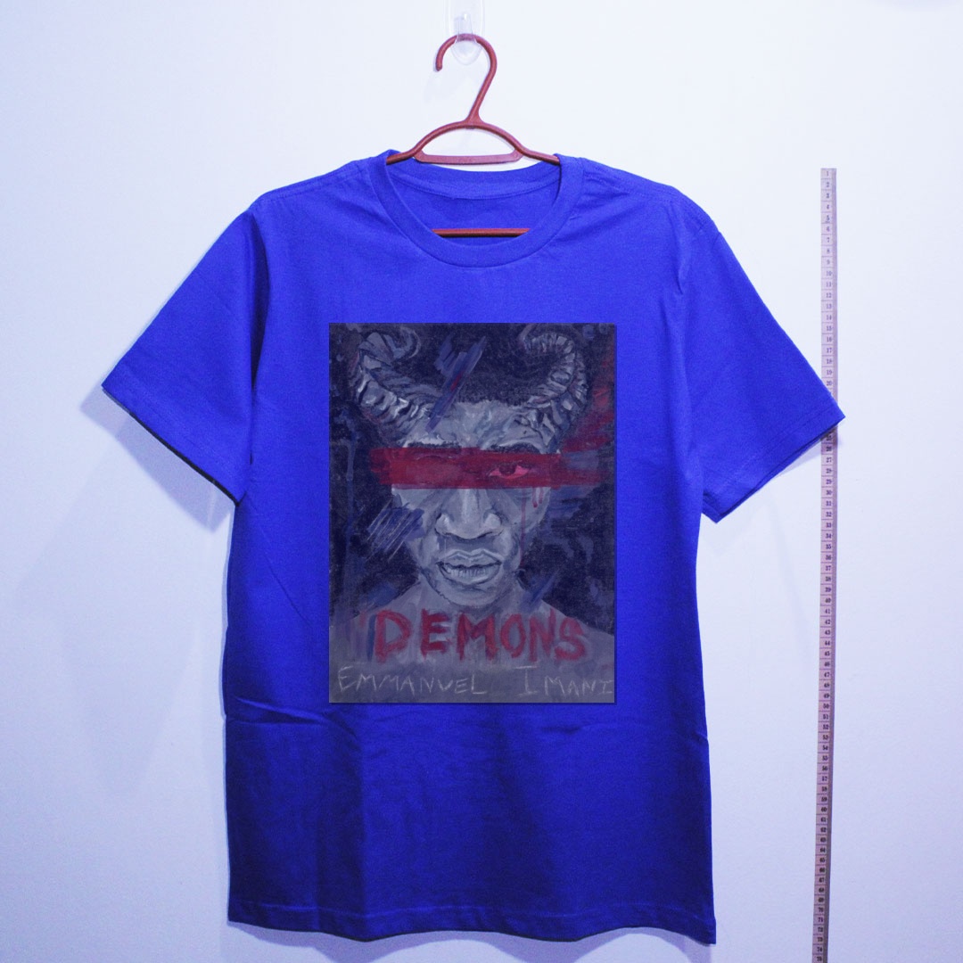 Camiseta_algodao_azul_camarada_do_alem_-_Demons_Demons_-_filhos_das_trevas | Demons (Demons - filhos das trevas)