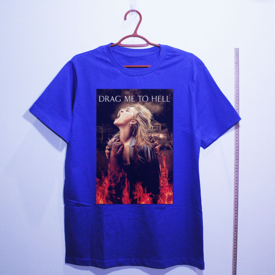 Camiseta_algodao_azul_camarada_do_alem_-_Drag_Me_to_Hell_Arraste-me_para_o_inferno | Drag Me to Hell (Arraste-me para o inferno)