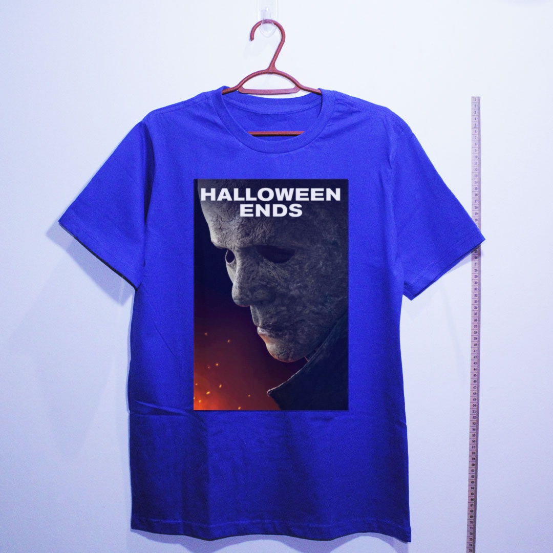 Camiseta_algodao_azul_camarada_do_alem_-_Halloween_Ends_Halloween_ends_-_o_final | Halloween Ends (Halloween ends - o final)