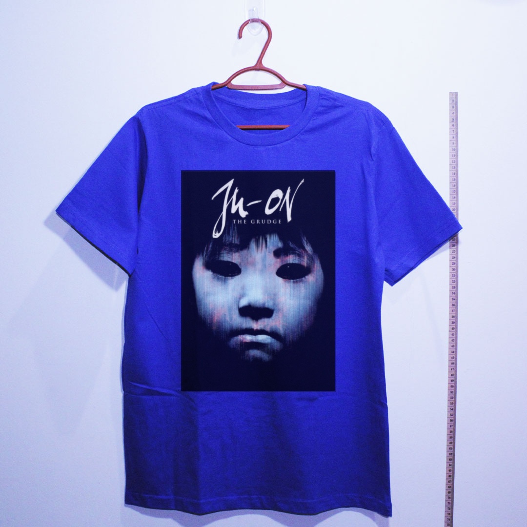 Camiseta_algodao_azul_camarada_do_alem_-_Ju-On_The_Grudge_Ju-On_the_grudge | Ju-On The Grudge (Ju-On: the grudge)
