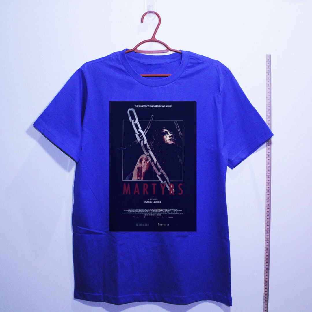 Camiseta_algodao_azul_camarada_do_alem_-_Martyrs_Martires | Martyrs (Mártires)