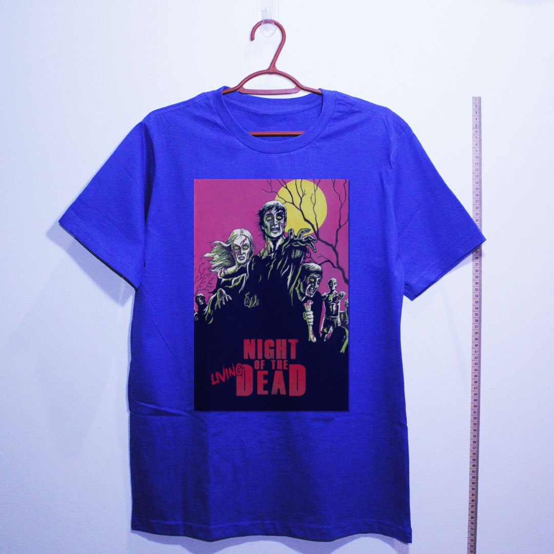 Camiseta_algodao_azul_camarada_do_alem_-_Night_of_the_Living_Dead_A_noite_dos_mortos-vivos | Night of the Living Dead (A noite dos mortos-vivos)