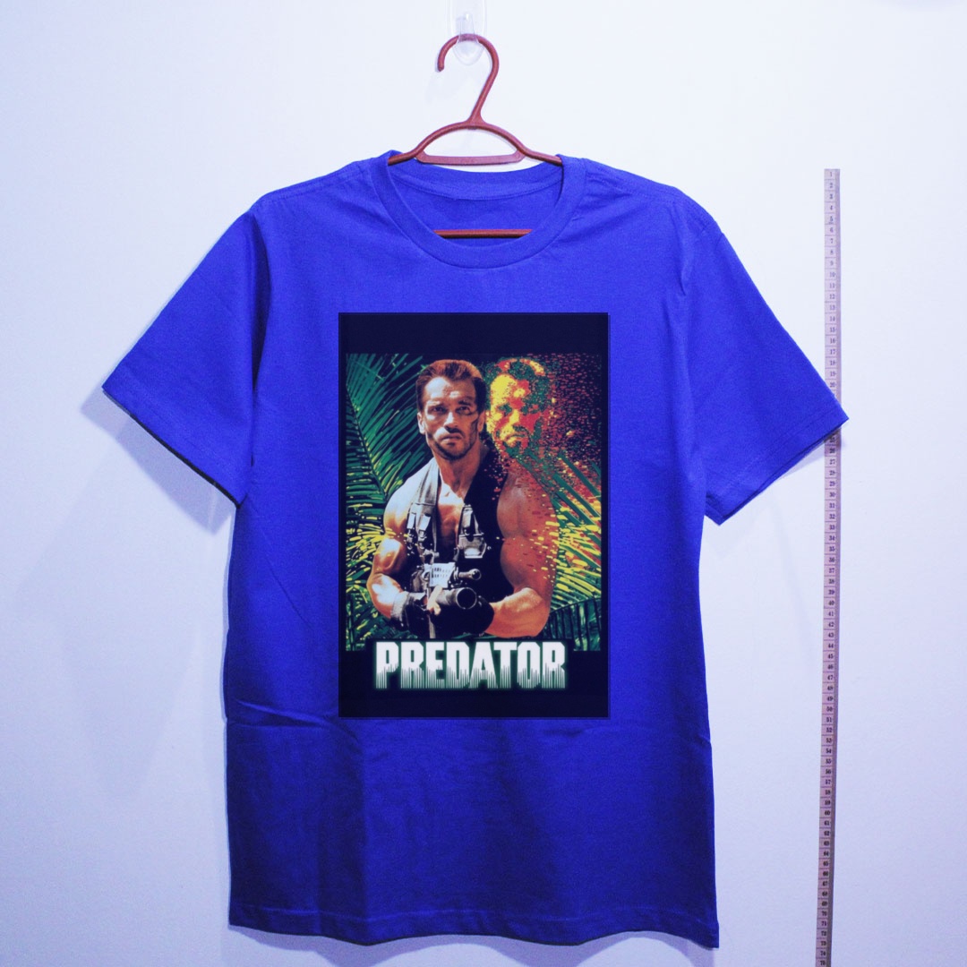Camiseta_algodao_azul_camarada_do_alem_-_Predator_O_predador | Predator (O predador)