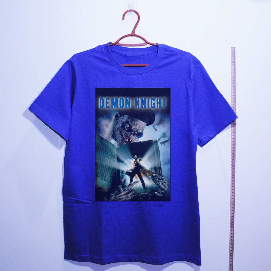 Camiseta_algodao_azul_camarada_do_alem_-_Tales_from_the_Crypt_Demon_Knight_Contos_da_cripta_-_o_ritual | Tales from the Crypt Demon Knight (Contos da cripta - o ritual)