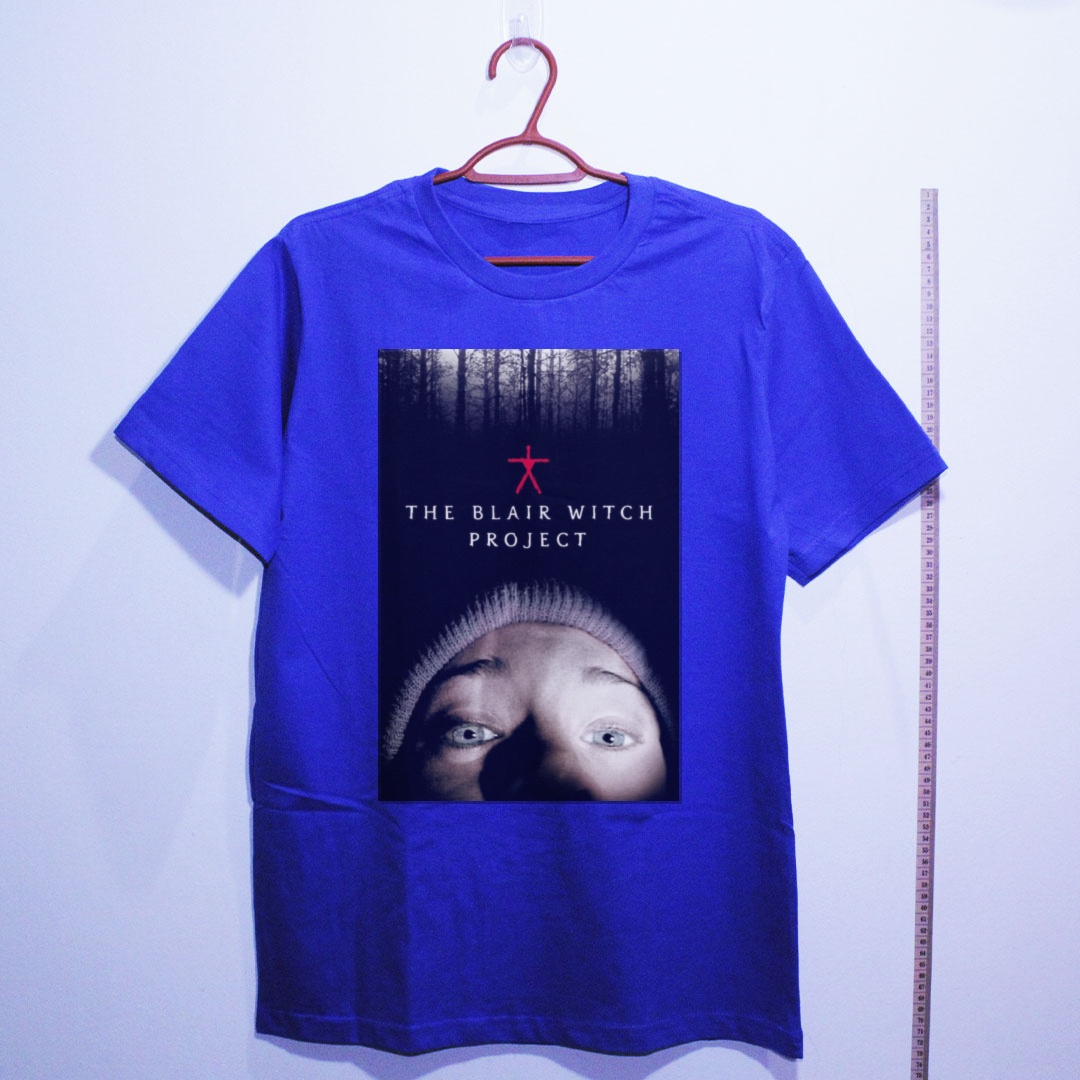 Camiseta_algodao_azul_camarada_do_alem_-_The_Blair_Witch_Project_A_bruxa_de_Blair | The Blair Witch Project (A bruxa de Blair)
