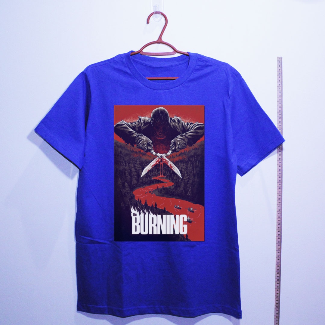 Camiseta_algodao_azul_camarada_do_alem_-_The_Burning_Chamas_da_morte | The Burning (Chamas da morte)