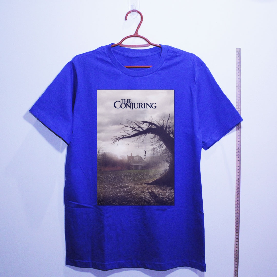 Camiseta_algodao_azul_camarada_do_alem_-_The_Conjuring_Invocacao_do_mal | The Conjuring (Invocação do mal)