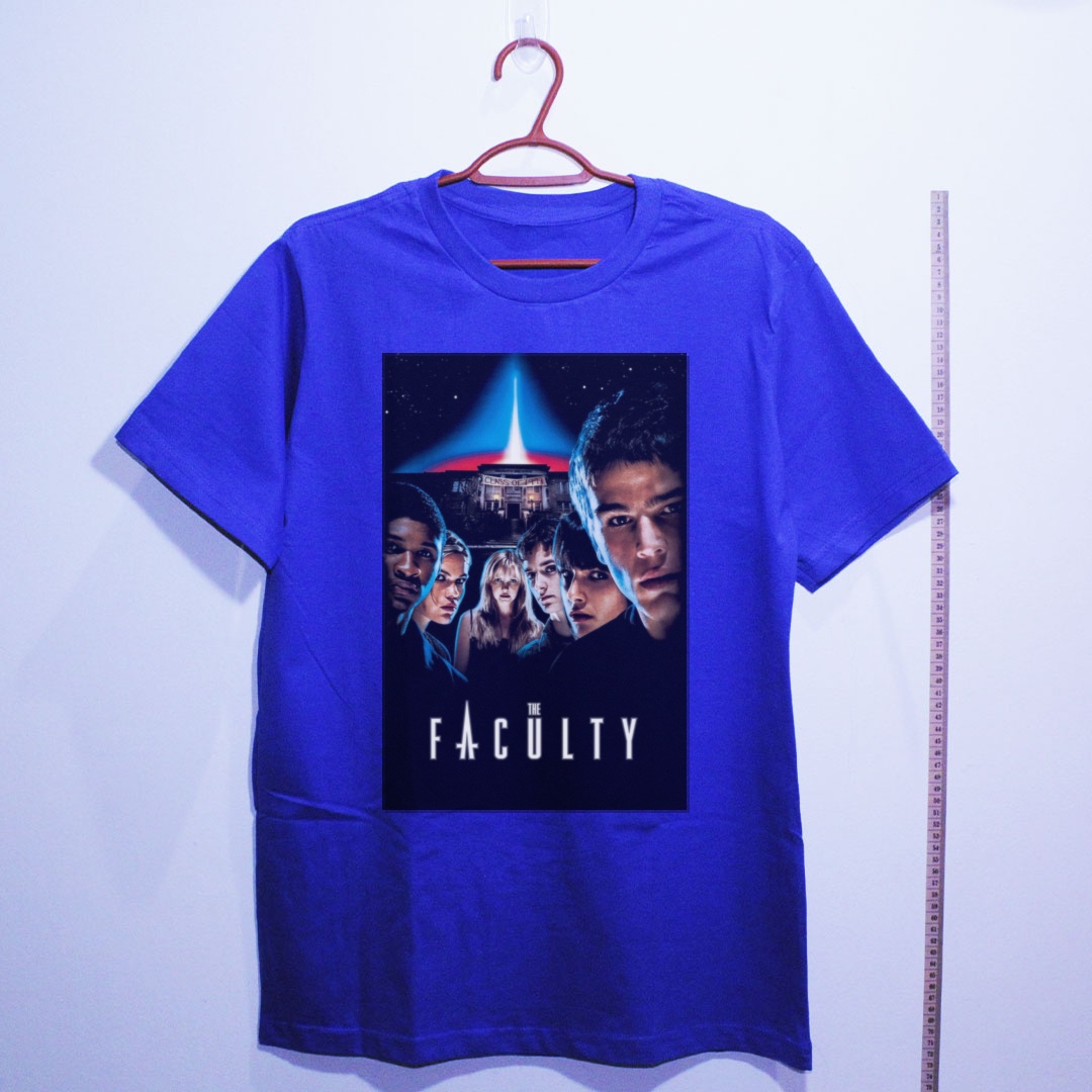 Camiseta_algodao_azul_camarada_do_alem_-_The_Faculty_O_professor_substituto | The Faculty (O professor substituto)