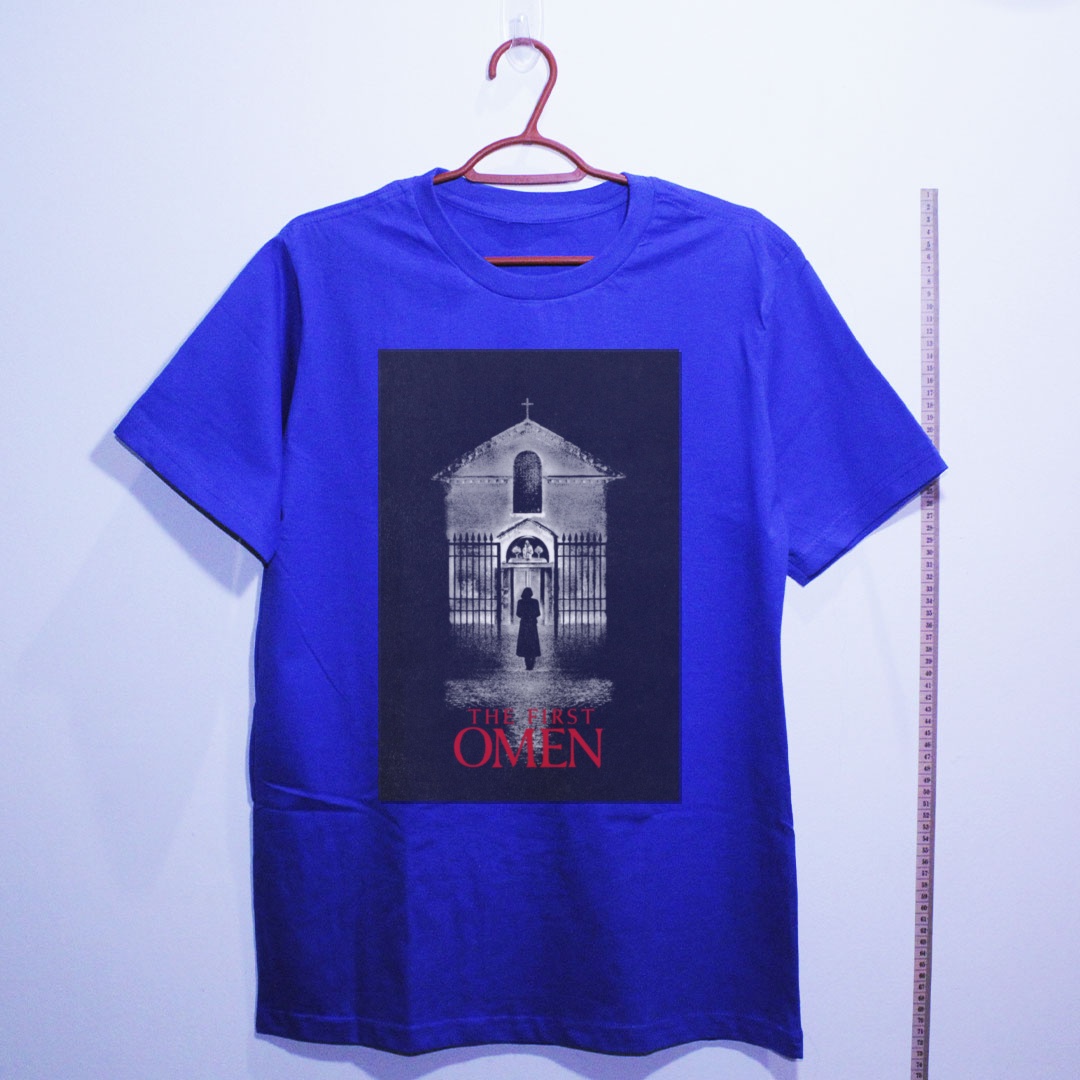 Camiseta_algodao_azul_camarada_do_alem_-_The_First_Omen_A_primeira_profecia | The First Omen (A primeira profecia)
