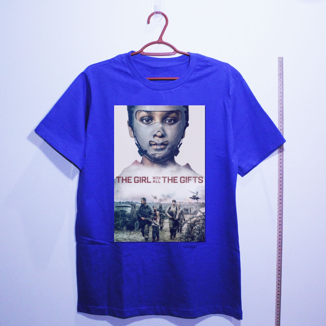 Camiseta_algodao_azul_camarada_do_alem_-_The_Girl_with_All_the_Gifts_A_garota_que_tinha_dons | The Girl with All the Gifts (A garota que tinha dons)