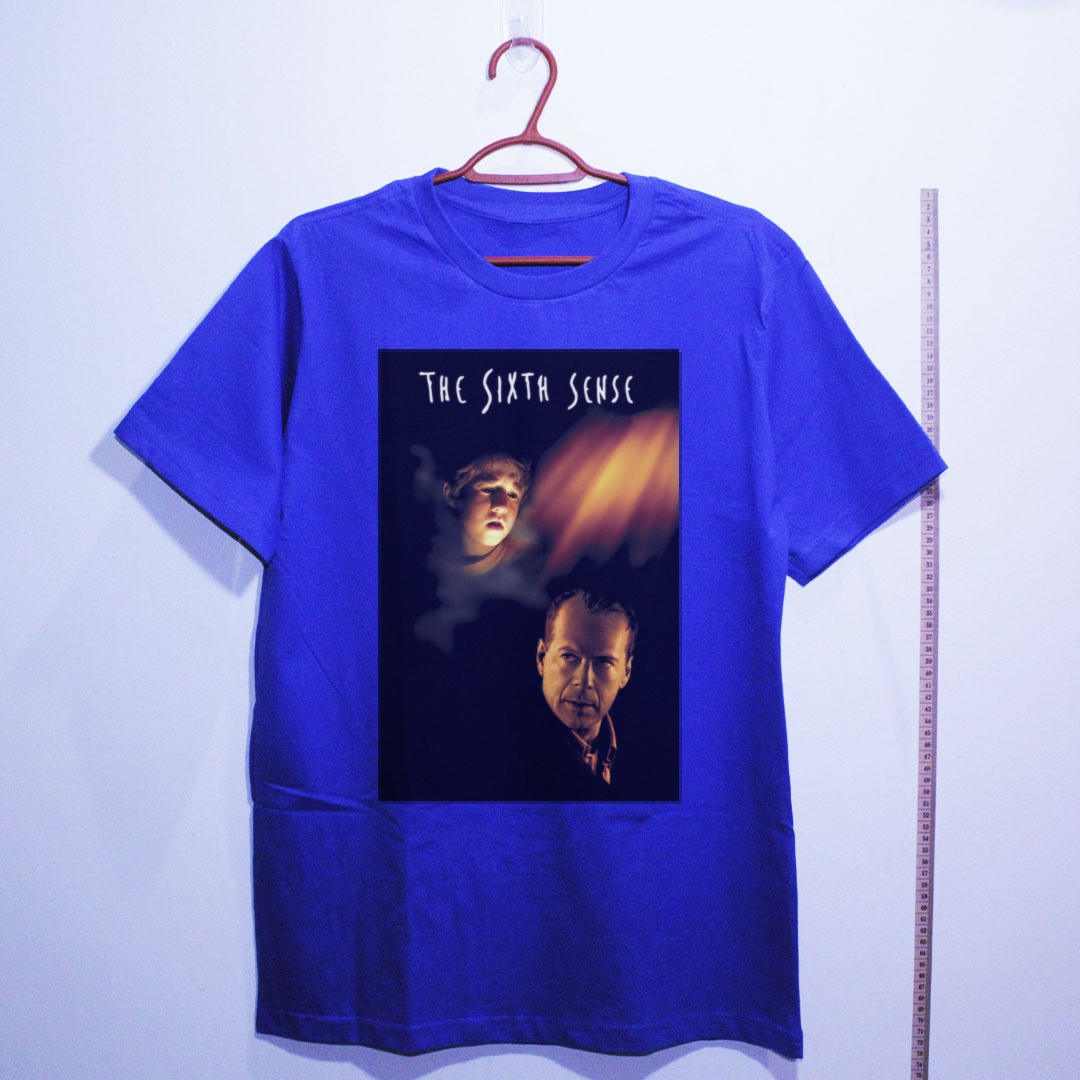 Camiseta_algodao_azul_camarada_do_alem_-_The_Sixth_Sense_O_sexto_sentido | The Sixth Sense (O sexto sentido)