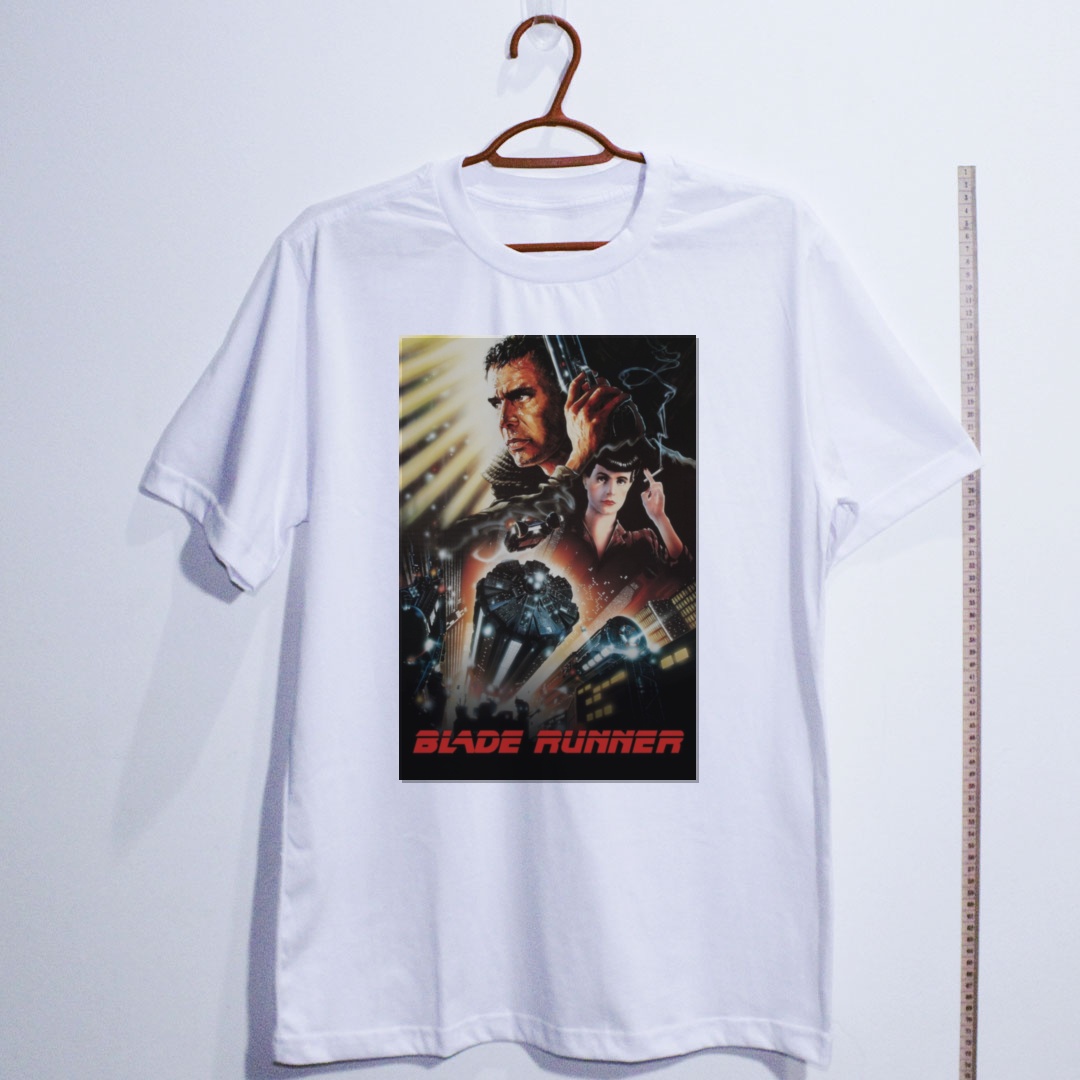Camiseta_algodao_branco_camarada_do_alem_-_Blade_Runner_Blade_Runner_-_o_cacador_de_androides | Blade Runner (Blade Runner - o cacador de androides)