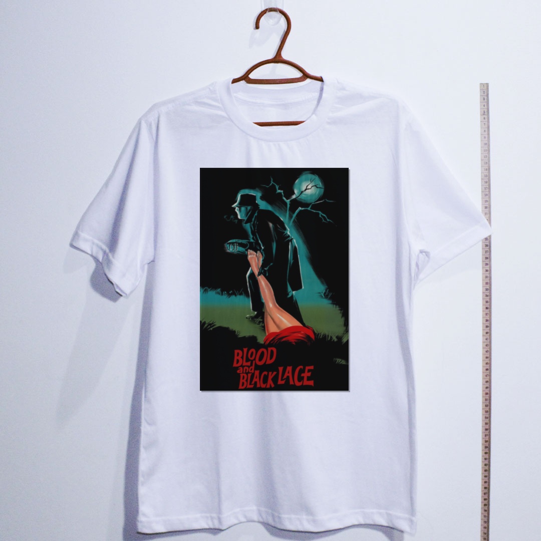 Camiseta_algodao_branco_camarada_do_alem_-_Blood_and_Black_Lace_Seis_mulheres_para_o_assassino | Blood and Black Lace (Seis mulheres para o assassino)