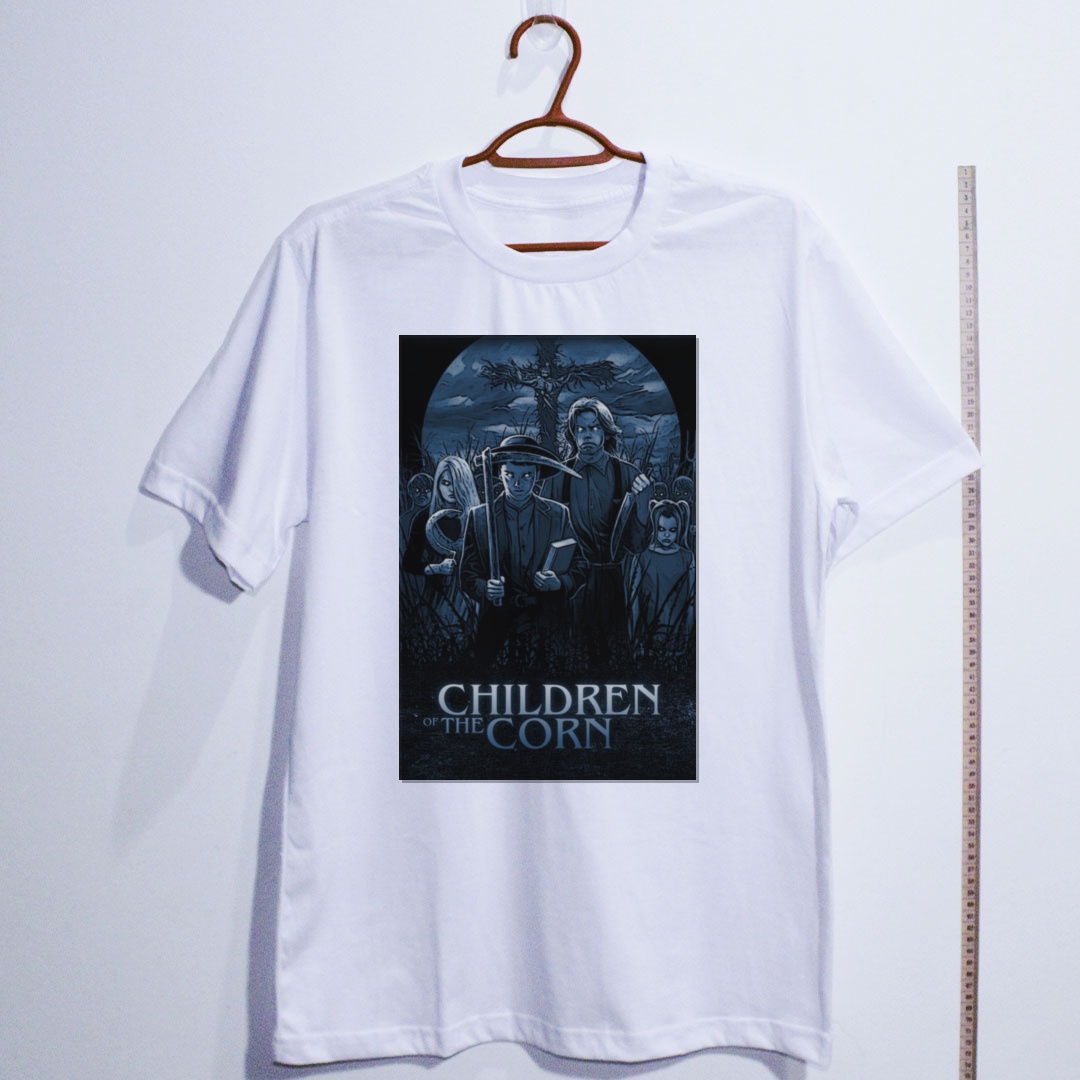 Camiseta_algodao_branco_camarada_do_alem_-_Children_of_the_Corn_Colheita_maldita | Children of the Corn (Colheita maldita)