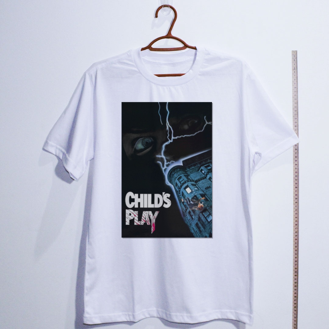 Camiseta_algodao_branco_camarada_do_alem_-_Childs_Play_Brinquedo_assassino | Childs Play (Brinquedo assassino)