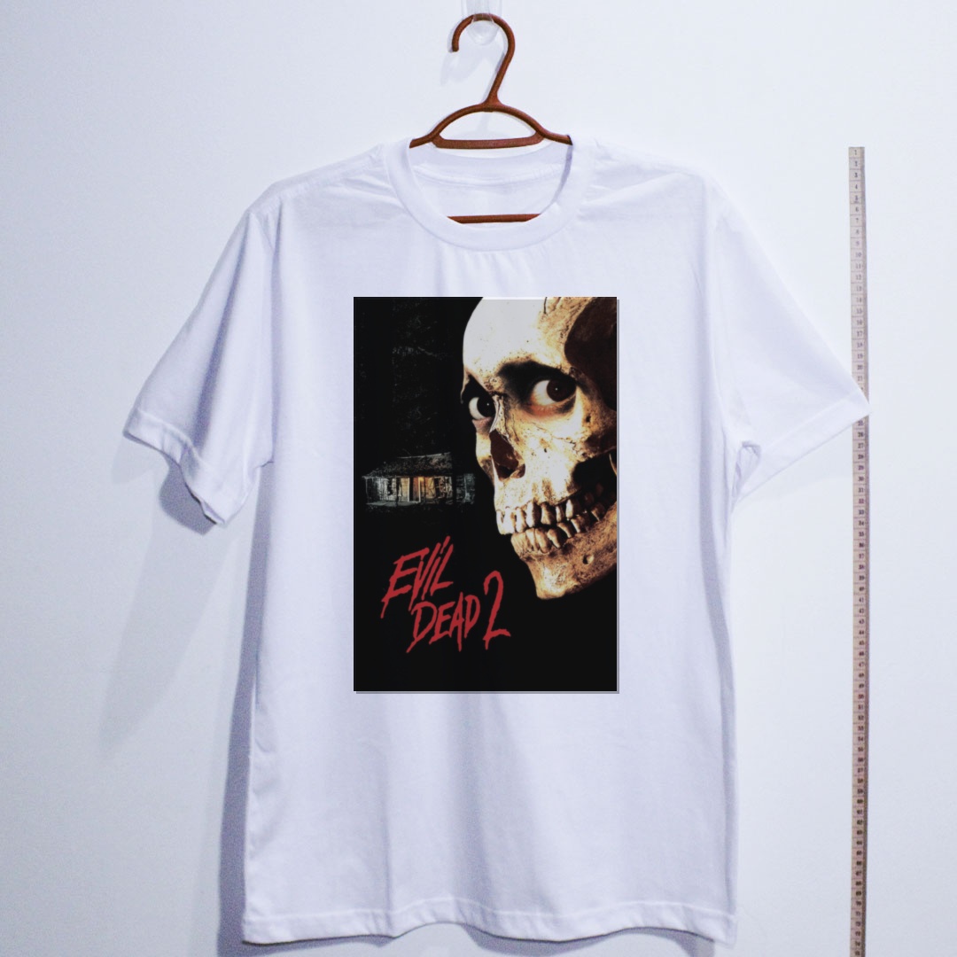 Camiseta_algodao_branco_camarada_do_alem_-_Evil_Dead_II_Uma_noite_alucinante_2 | Evil Dead II (Uma noite alucinante 2)