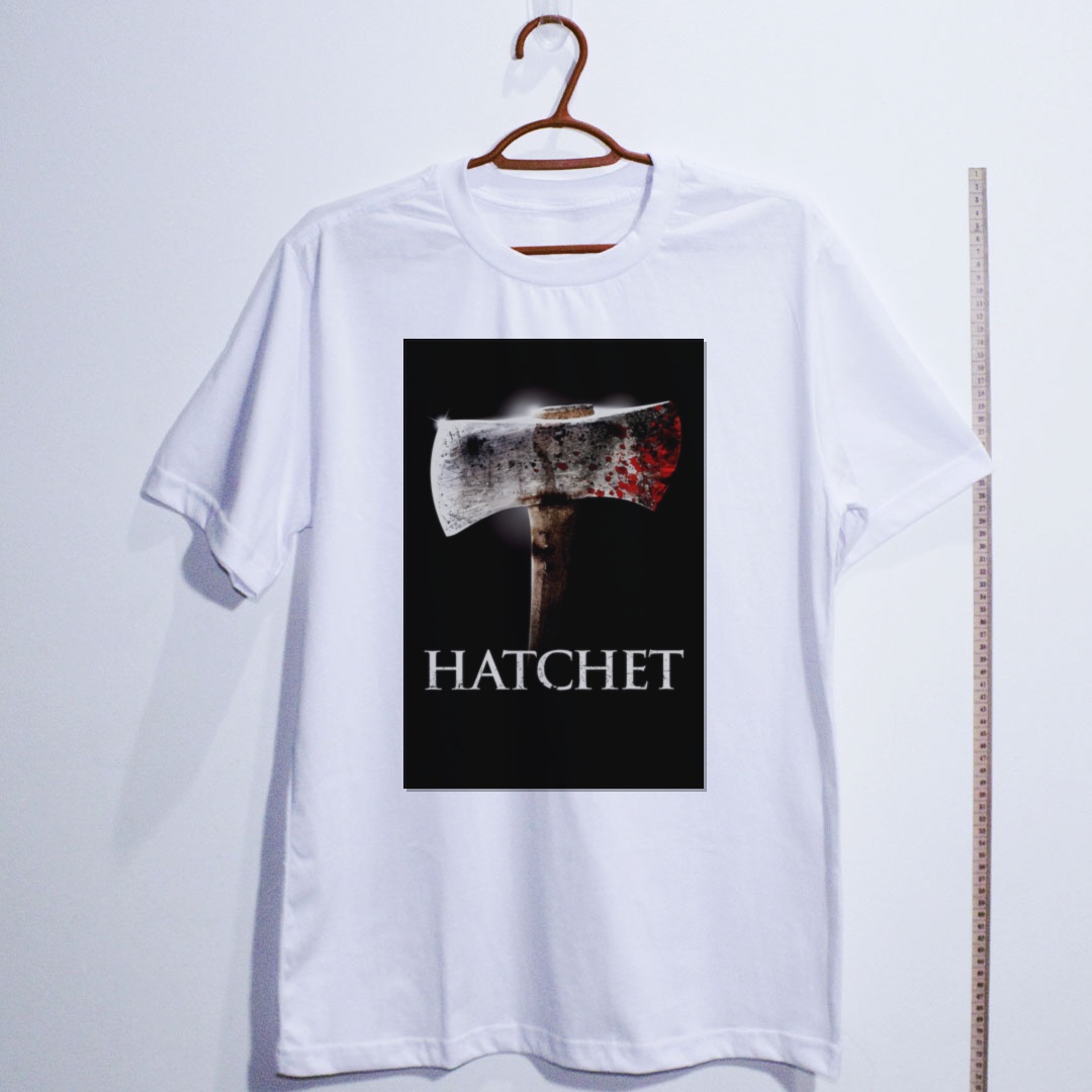 Camiseta_algodao_branco_camarada_do_alem_-_Hatchet | Hatchet