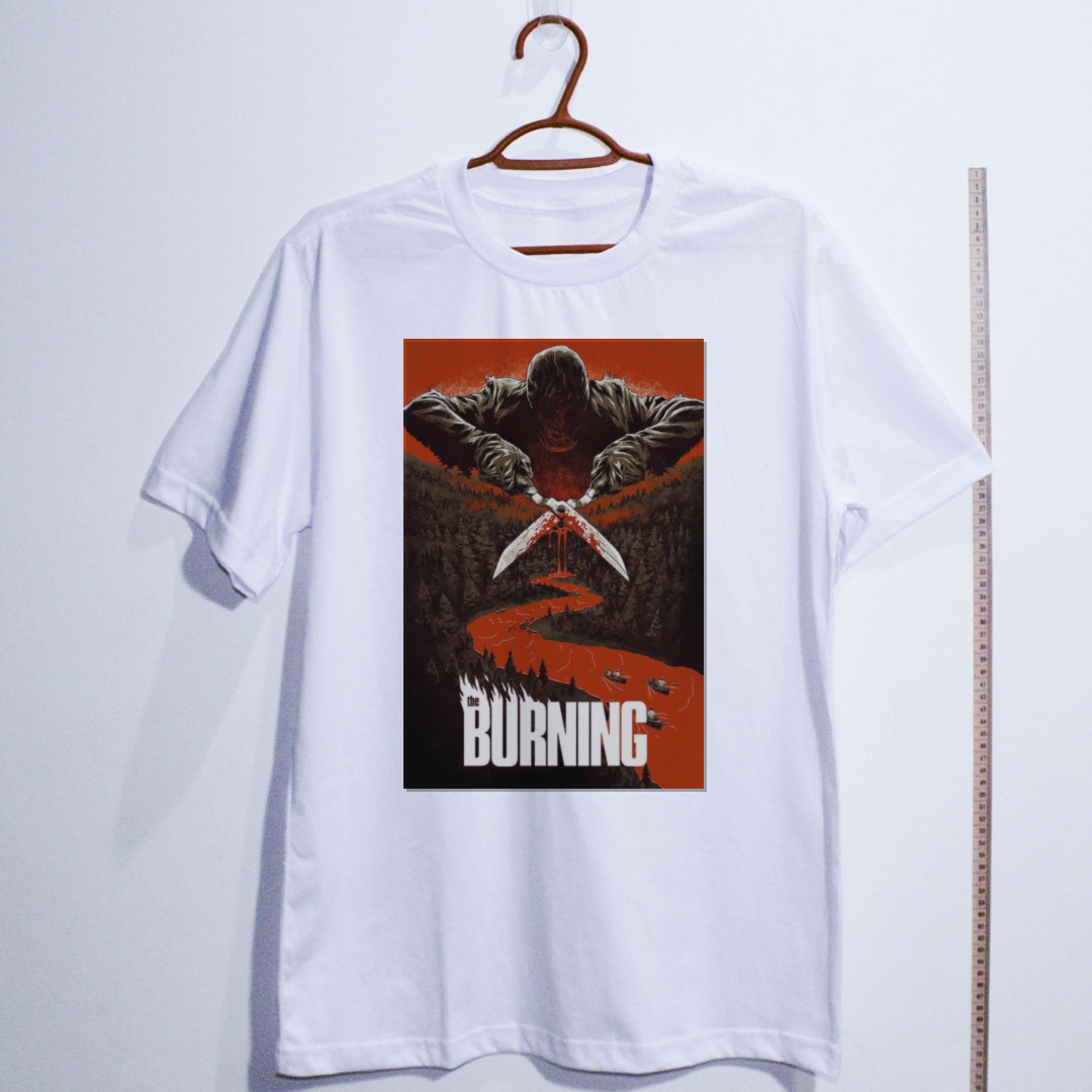Camiseta_algodao_branco_camarada_do_alem_-_The_Burning_Chamas_da_morte | The Burning (Chamas da morte)