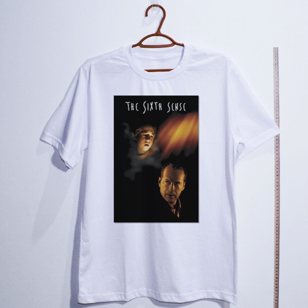 Camiseta_algodao_branco_camarada_do_alem_-_The_Sixth_Sense_O_sexto_sentido | The Sixth Sense (O sexto sentido)