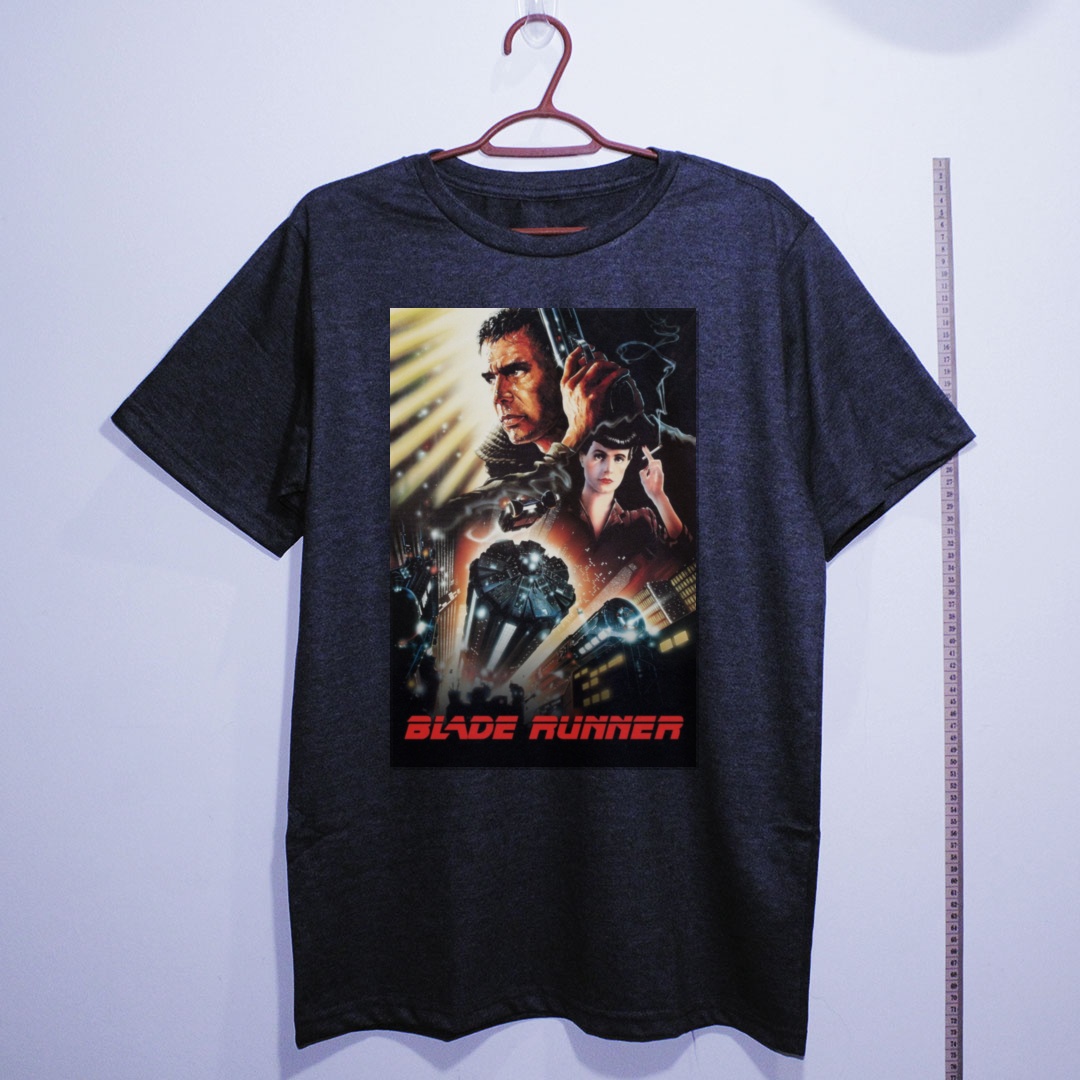Camiseta_algodao_chumbo_camarada_do_alem_-_Blade_Runner_Blade_Runner_-_o_cacador_de_androides | Blade Runner (Blade Runner - o cacador de androides)