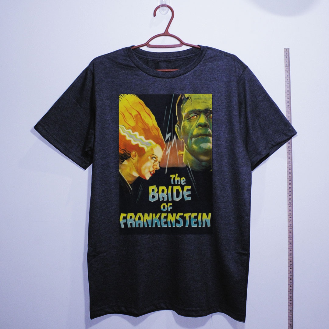 Camiseta_algodao_chumbo_camarada_do_alem_-_Bride_of_Frankenstein_A_noiva_de_Frankenstein | Bride of Frankenstein (A noiva de Frankenstein)