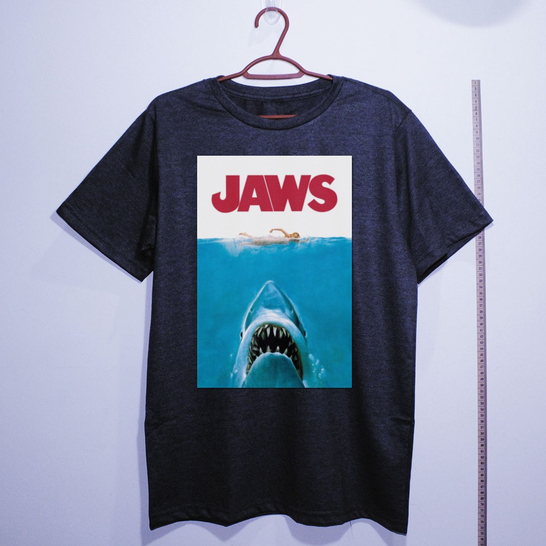 Camiseta_algodao_chumbo_camarada_do_alem_-_Jaws_Tubarao | Jaws (Tubarão)