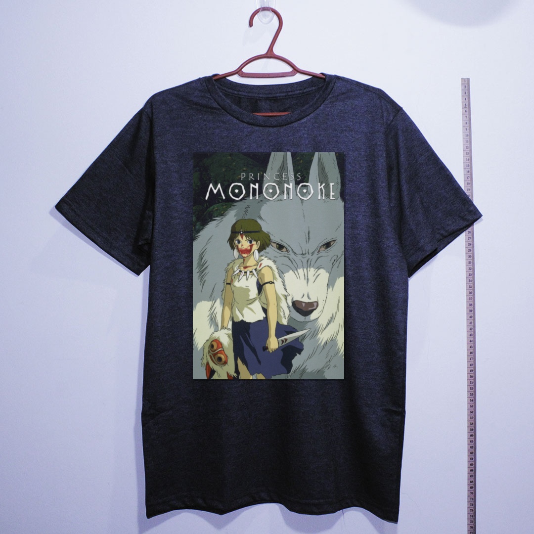 Camiseta_algodao_chumbo_camarada_do_alem_-_Princess_Mononoke_Princesa_Mononoke | Princess Mononoke (Princesa Mononoke)