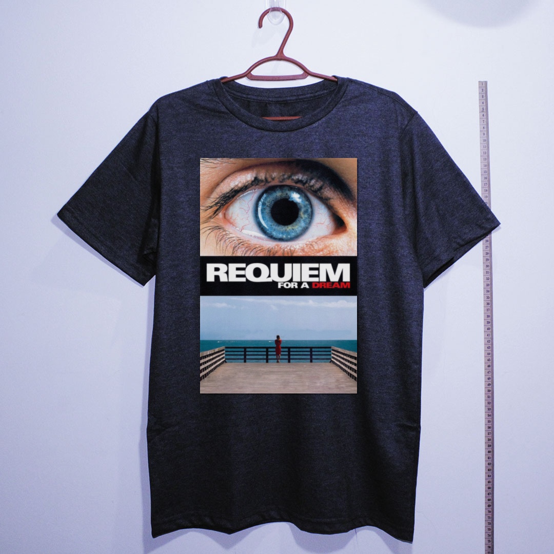 Camiseta_algodao_chumbo_camarada_do_alem_-_Requiem_for_a_Dream_Requiem_para_um_sonho | Requiem for a Dream (Réquiem para um sonho)