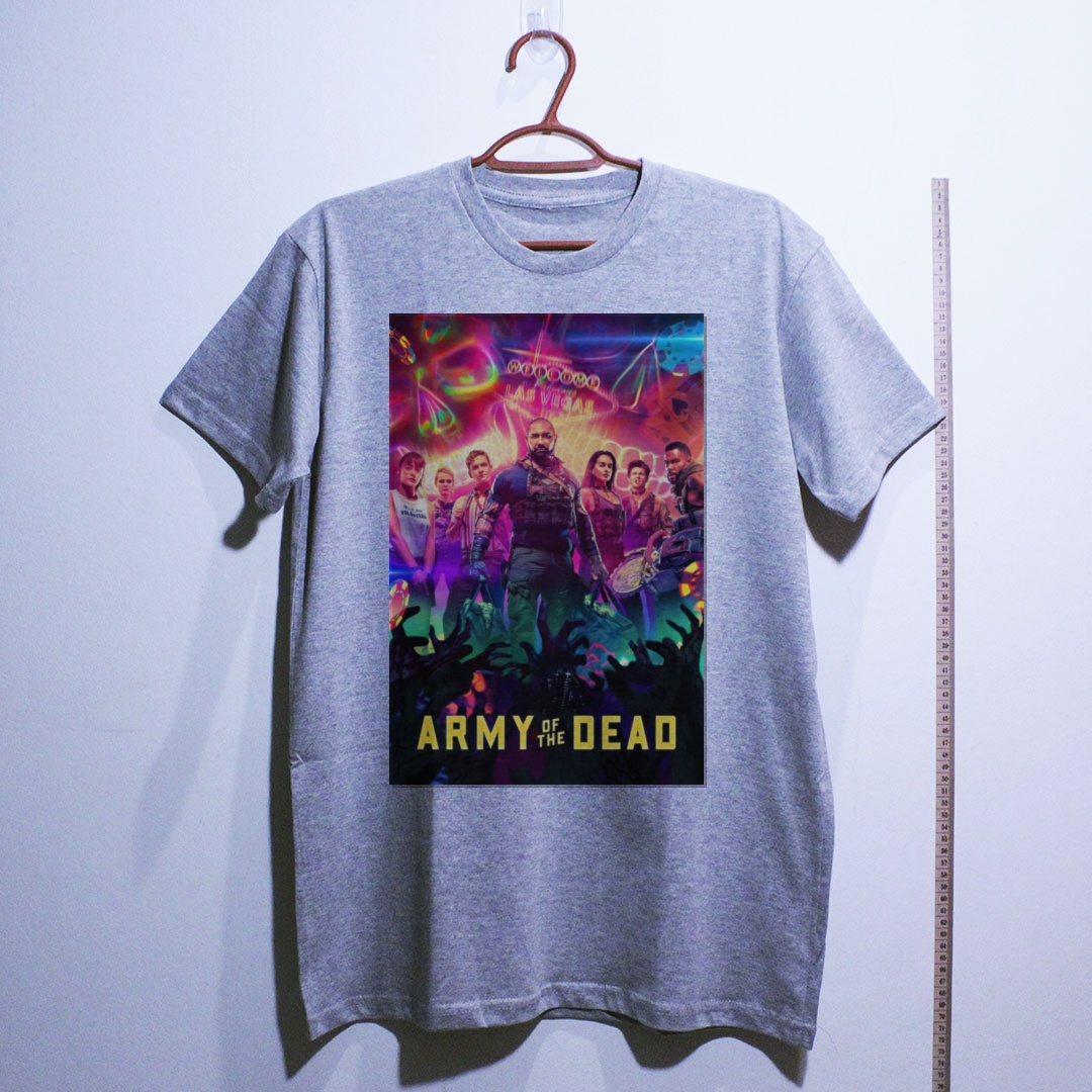 Camiseta_algodao_cinza_claro_camarada_do_alem_-_Army_of_the_Dead_Army_of_the_dead_-_invasao_em_Las_Vegas | Army of the Dead (Army of the dead - invasao em Las Vegas)
