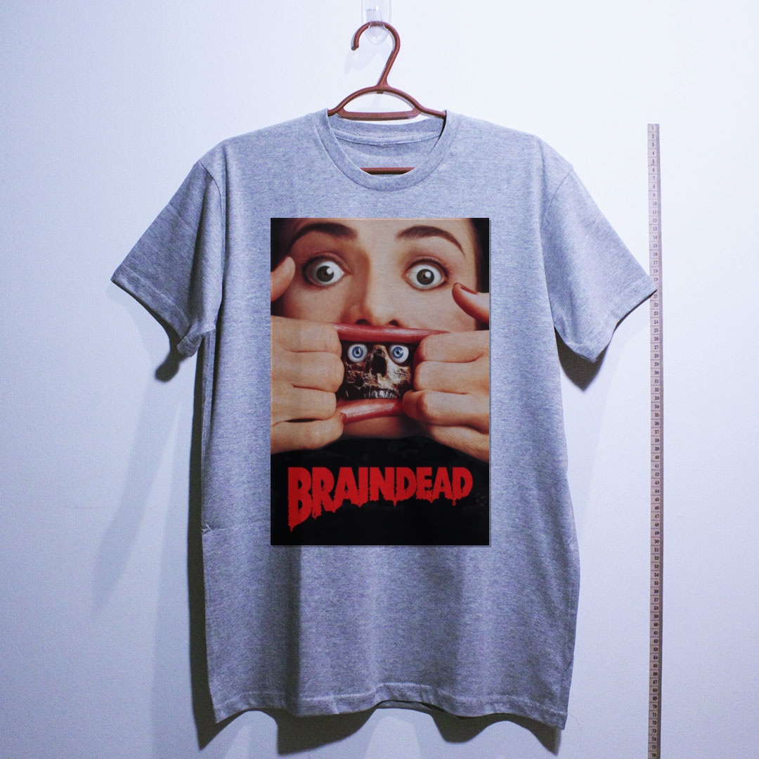 Camiseta_algodao_cinza_claro_camarada_do_alem_-_Braindead_Fome_animal | Braindead (Fome animal)