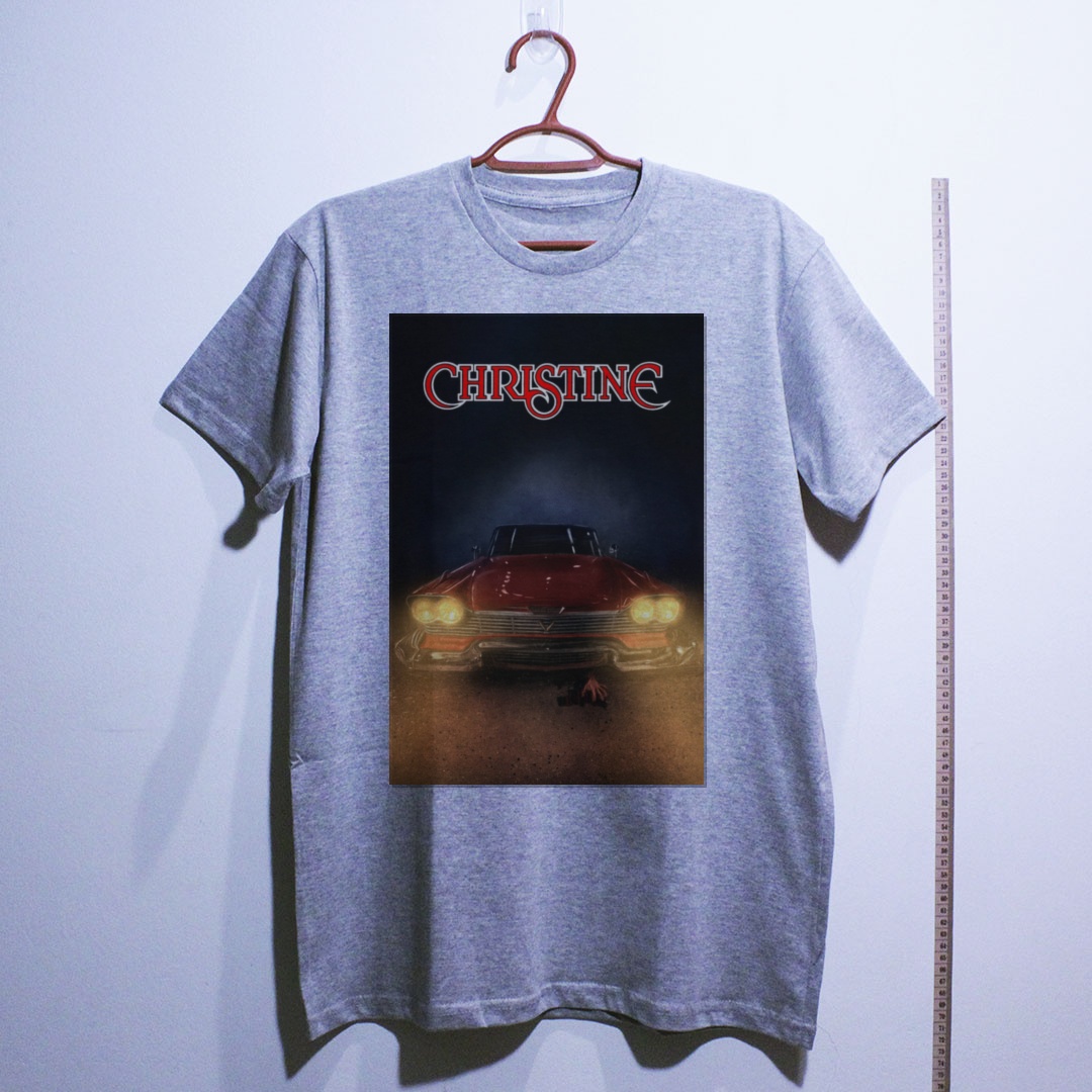 Camiseta_algodao_cinza_claro_camarada_do_alem_-_Christine_Christine_-_o_carro_assassino | Christine (Christine - o carro assassino)